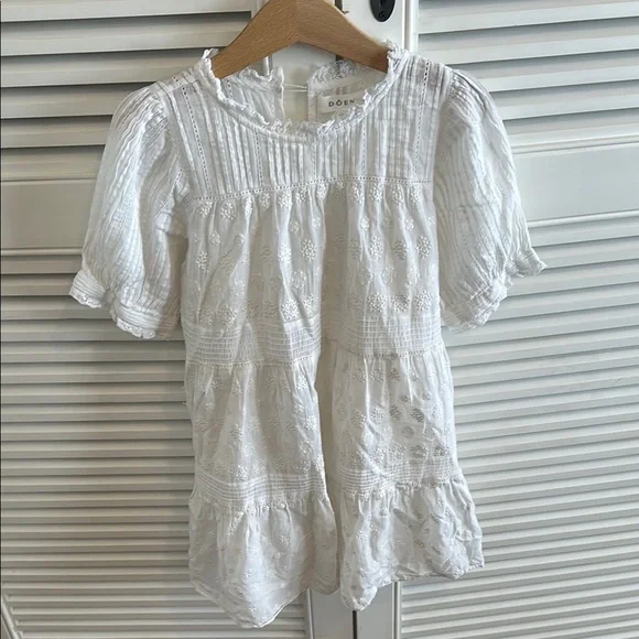 Doen | Dresses | Doen Cotton Lace Girls Dress Size 4 | Poshmark